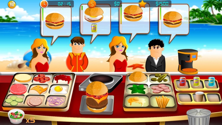 Burger Cooking Restaurant