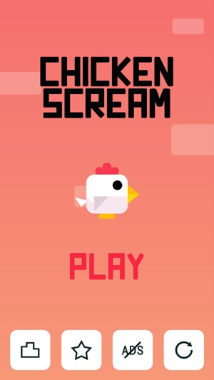 Chicken Scream Jump - Endless Arcade Gam