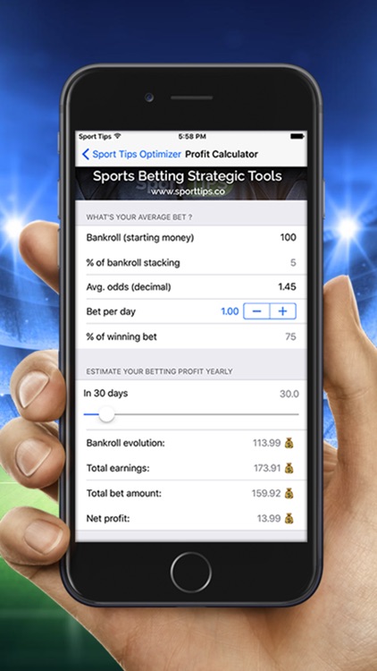 Sport Tips: Optimizer - Sports Betting Tools
