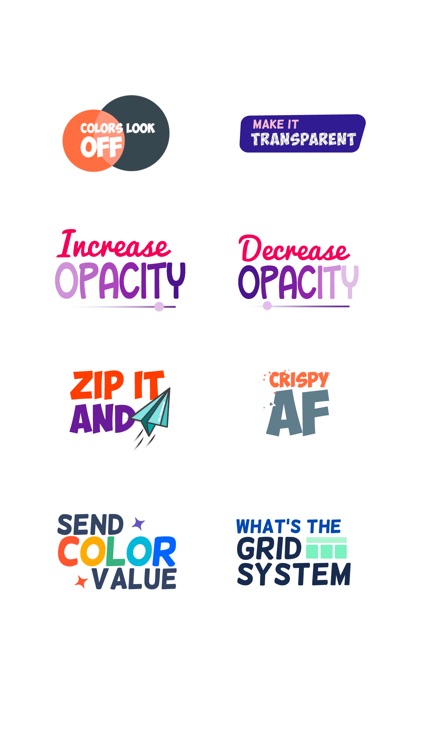 Design Feedback Sticker Pack screenshot-3