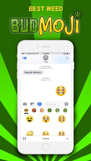 Budmoji - The Best Weed Emojis(圖3)-速報App