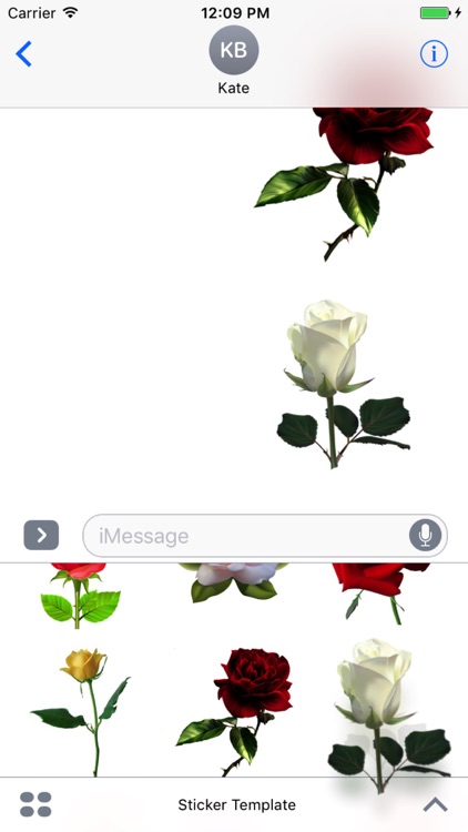 Flowers Pro Stickers for iMessage screenshot-4