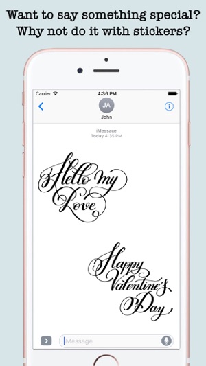 Love Quotes Stickers For iMessage(圖2)-速報App