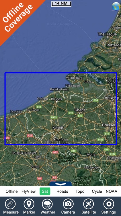 Marine : Belgium HD - GPS Map Navigator screenshot-4