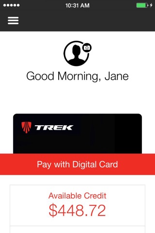 Trek Card App screenshot 2