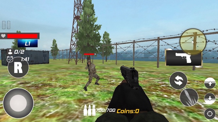 Gun Strike Assassin War Shooting 3D screenshot-4