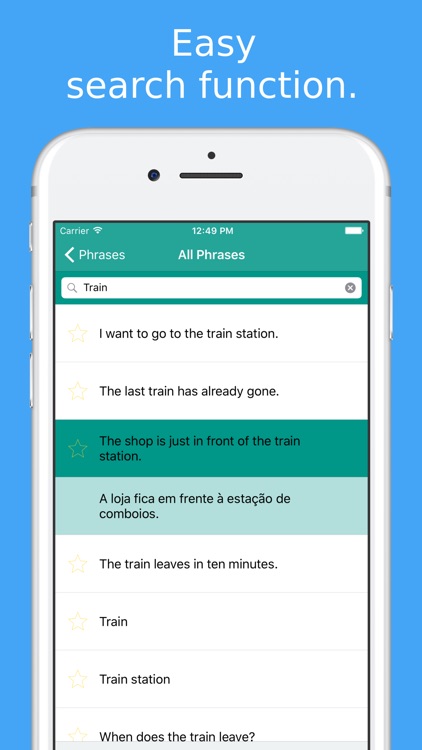 Simply Learn Portuguese - Travel Phrasebook screenshot-4