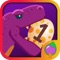 Fun dinosaur egg math game for children
