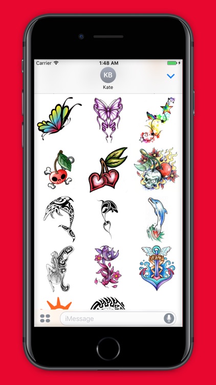 TattooMoji - 100 Best Tattoo Stickers And Emojis screenshot-3