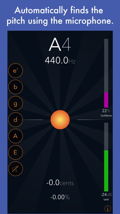 Tuna Pitch - chromatic instrument tuner