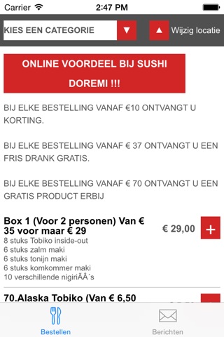 Sushi Doremi Den Haag screenshot 3