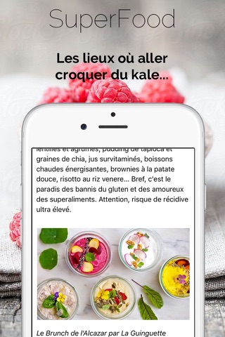 SuperFood - Healthy nutrition & super aliments screenshot 2