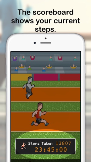 PB - Race yourself with your step counter!(圖4)-速報App