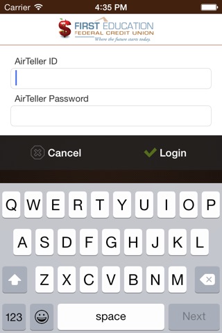 AirTeller-First Education FCU screenshot 2