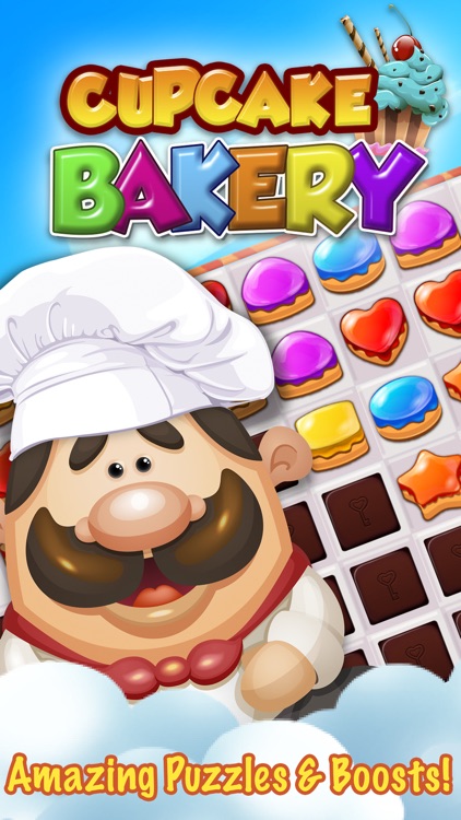 Cupcake Bakery Match 3 screenshot-3