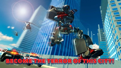 Futuristic Robot Transformer Attack Screenshot 1