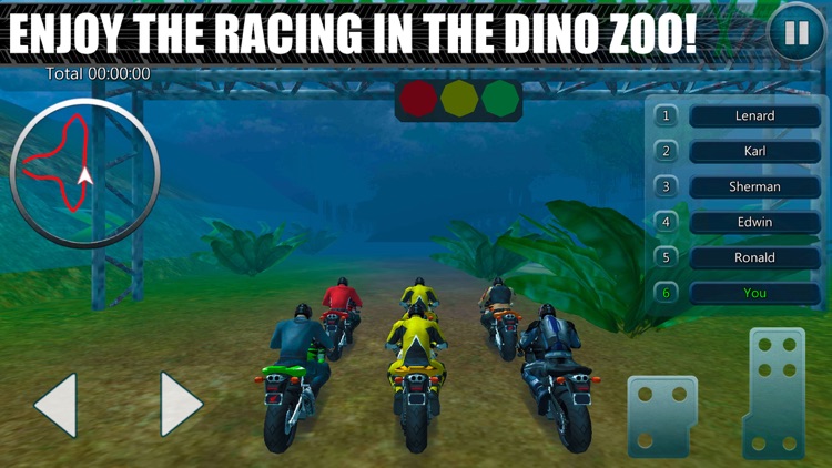 Dino Park Bike Racing Simulator