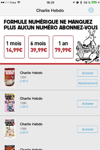 Charlie Hebdo. screenshot 2