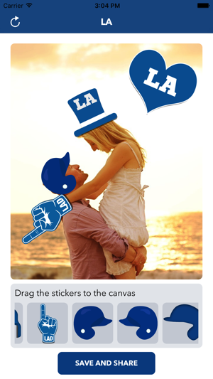 Los Angeles D Baseball Stickers & Emojis(圖3)-速報App