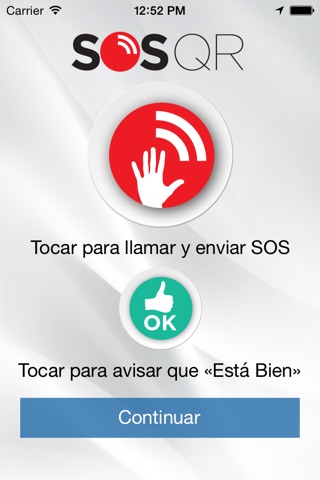 SOS QR screenshot 2