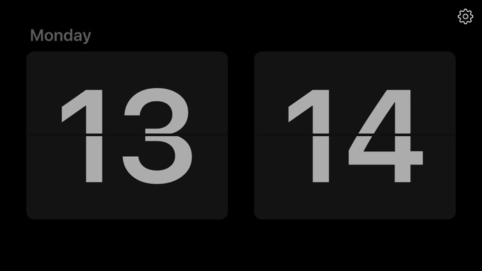 Flip Clock Pro - minimalism digital alarm clock