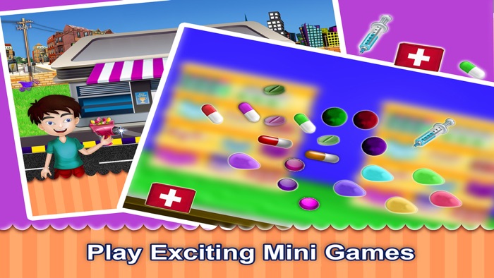 Pharmacy Construction – Shop Builder Game