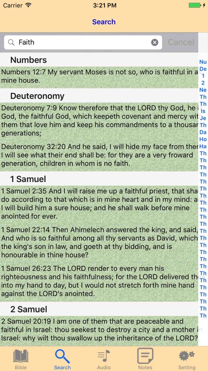 King James Version Bible Audio offline Scriptures screenshot-4