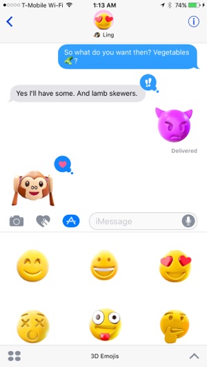 3D Emojis - 3D Animated Emoji Stickers(圖5)-速報App