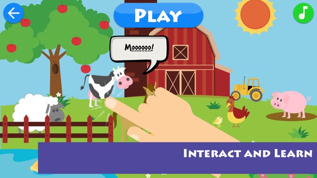 Match & Learn Animals Kids App