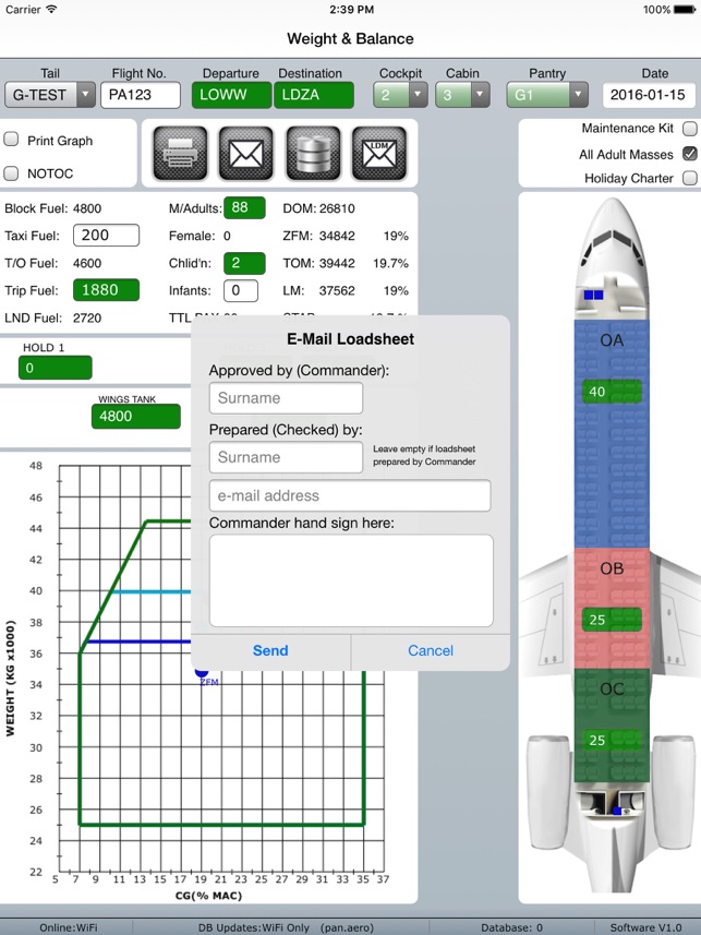 Pan Aero Weight and Balance F70/100(圖3)-速報App