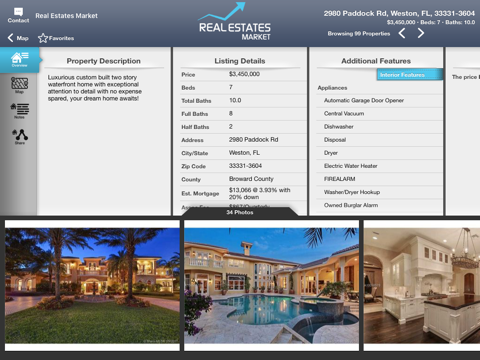Real Estates Market for iPad screenshot 4