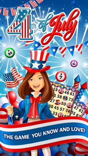 4th of July - American Bingo