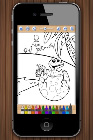 Dinosaurs to paint – magical coloring book - PRO screenshot 4