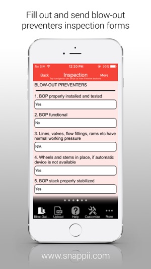 Blow-Out Preventers Inspection App(圖2)-速報App