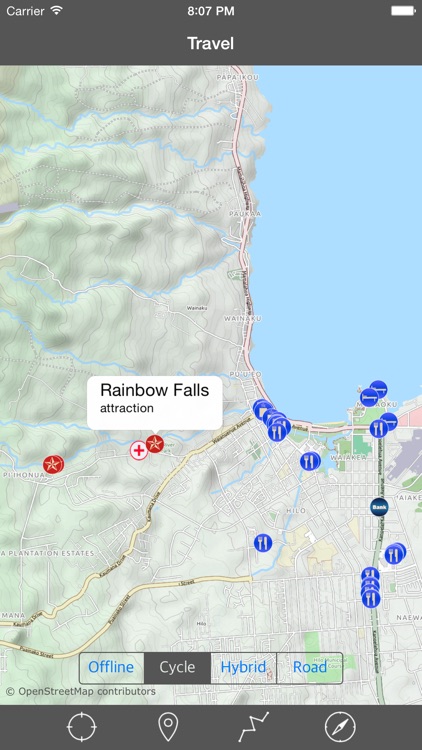 BIG ISLAND (HAWAII) – Travel Map Offline Navigator