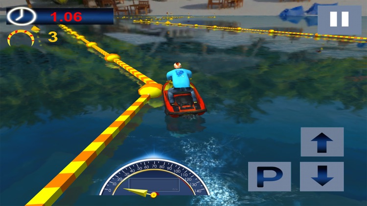 Speed Boat Ocean Ride Simulation screenshot-3