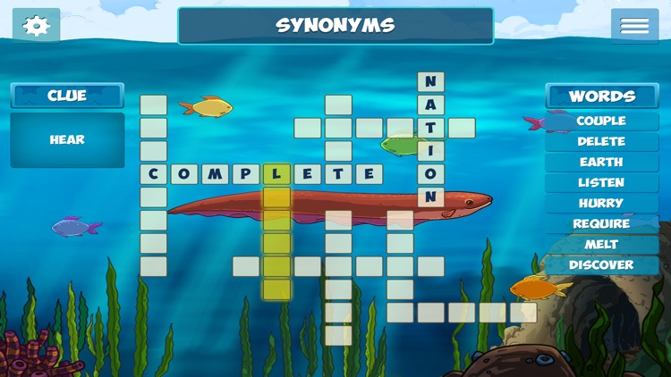 Island Crossword Puzzle Fun screenshot-3