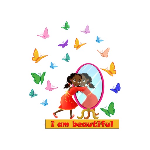 I Am Beautiful stickers by Simone iOS App