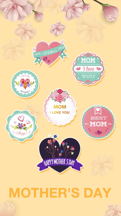 Cute Mother’s Day Sticker - Stickers for iMessage