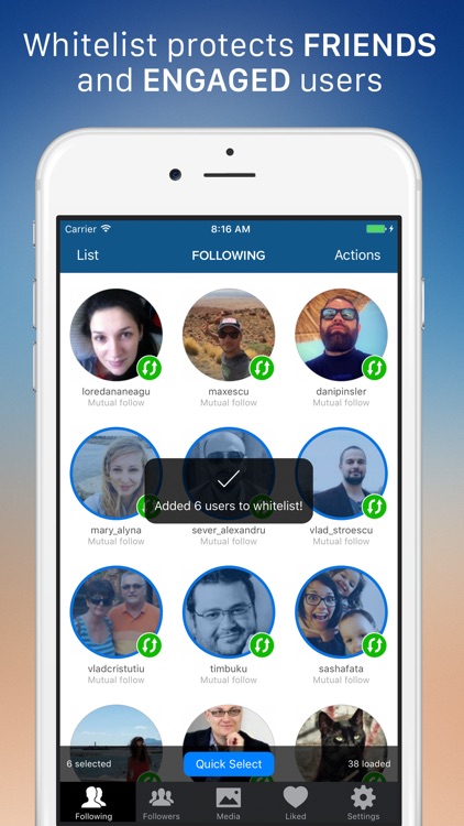 Cleaner - Mass unfollow, block, delete and unlike