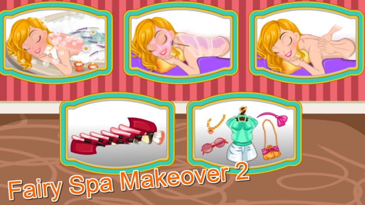 Fairy’s Party Spa-Dressup Game For Girls