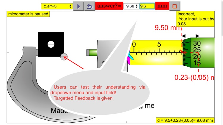 Micrometer Simulator Pro screenshot-3