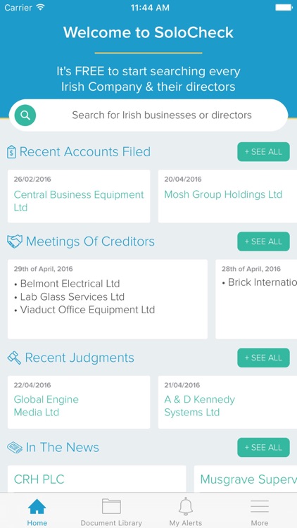 SoloCheck - Irish Company Info screenshot-0
