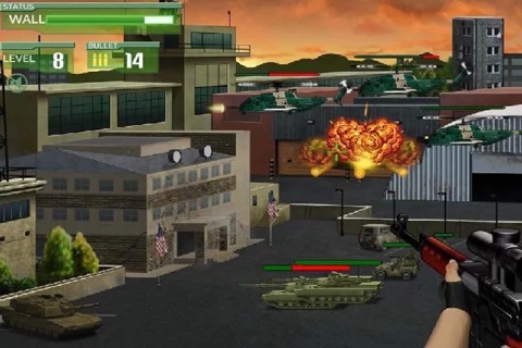 Sniper Shooting Defense Game screenshot 2