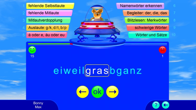 Writing German Words with Fragenbär screenshot-3