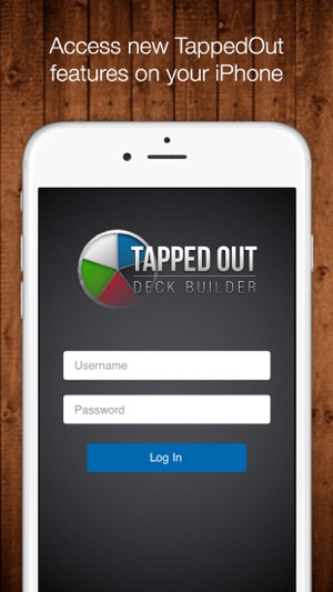 Tapped Out Deck Builder