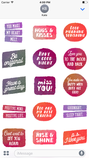 Love Quotes & Phrases Stickers(圖1)-速報App