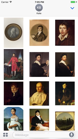 Jean Auguste Ingres Artworks Stickers(圖1)-速報App