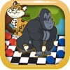 Anime Animals Checkers Boards Puzzles Games Pro