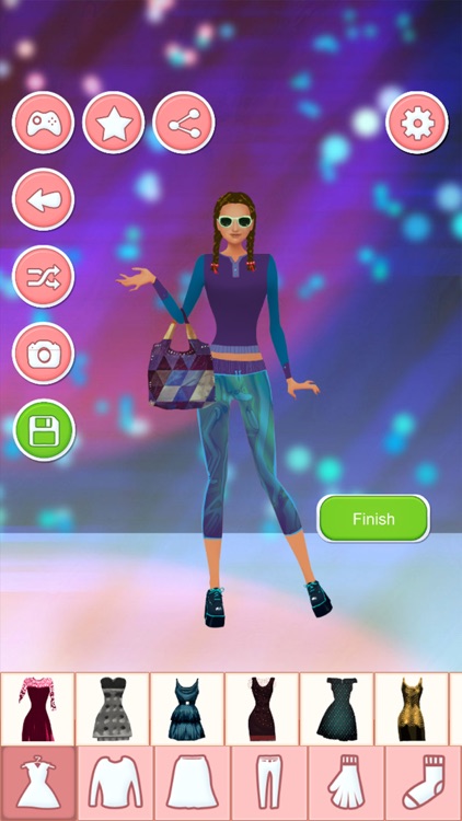 Party Dress Up Game For Girls: Fashion Makeover screenshot-3